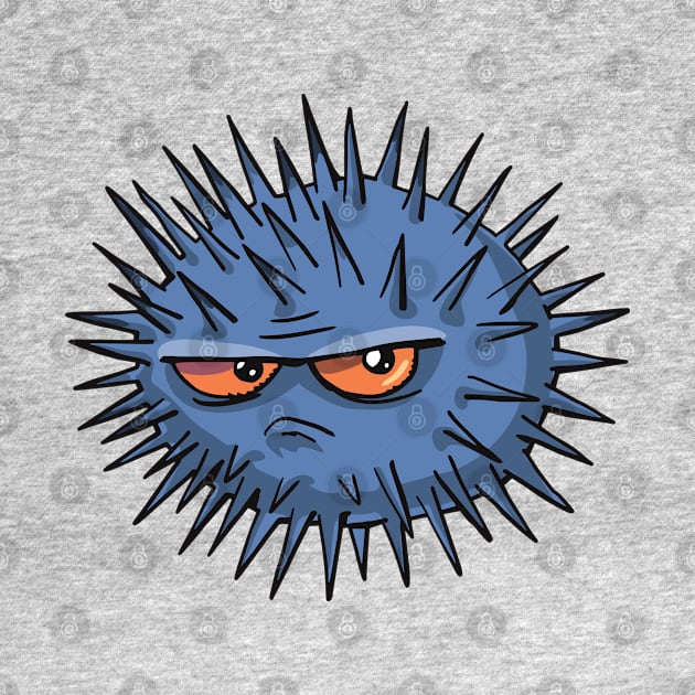 angry sea urchin by duxpavlic